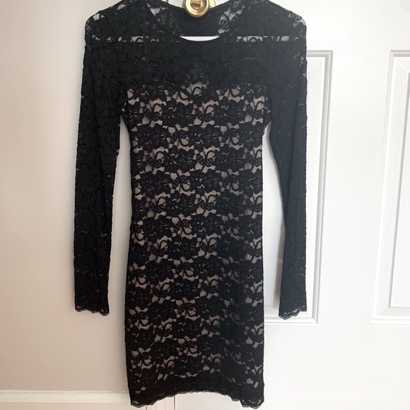 Express Dresses & Skirts - Express Black Lace Dress